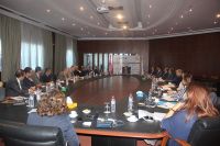 Réunion avec les présidents des conseils d'affaires mixtes tuniso-étrangers 