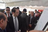 Le vice-président de l’UTICA, M. Hichem Elloumi accompagne le chef du gouvernement dans sa visite à Médenine