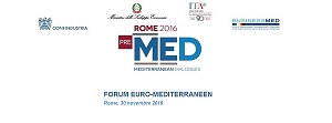 FORUM EURO-MEDITERRANEEN Rome, 30 novembre 2016