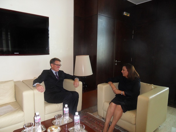 La présidente de l’UTICA reçoit l'ambassadeur de Suède en Tunisie