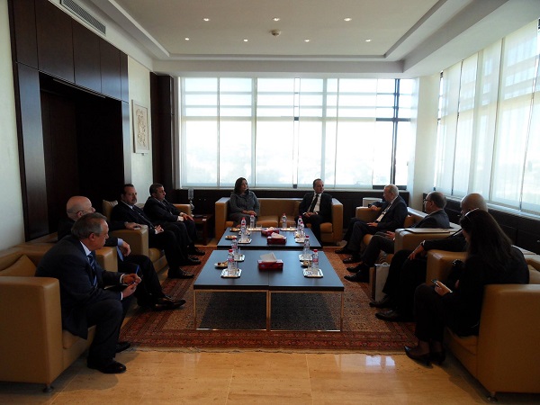 La Présidente de l’UTICA rencontre une délégation économique jordanienne