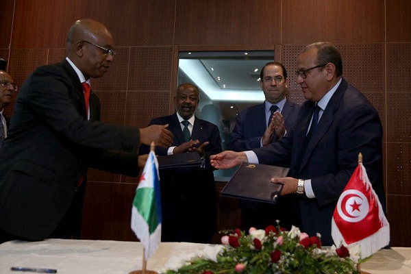 Forum Tunisie- Djibouti :   Accord de coopération entre l’UTICA et la chambre de commerce de Djibouti