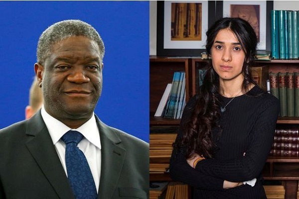 L'UTICA félicite les lauréats du prix Nobel de la paix 2018