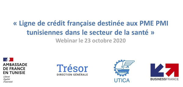 Un webinare sur la ligne de crédit française pour accompagner le développement du secteur privé de la santé